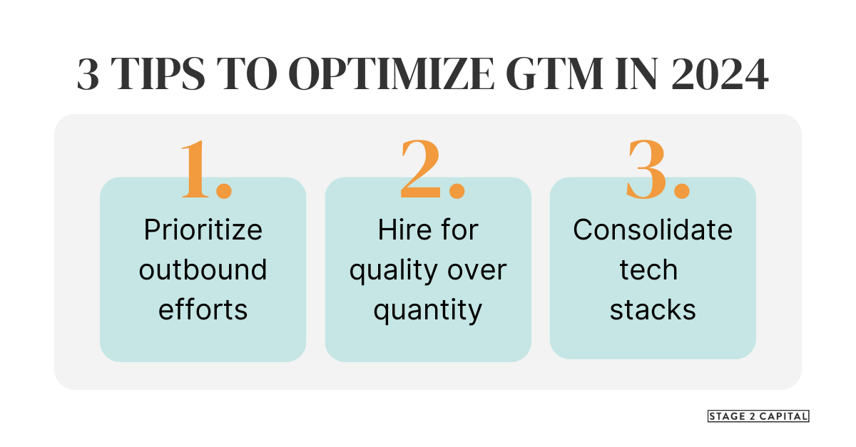 3 Tips to Optimize GTM in 2024